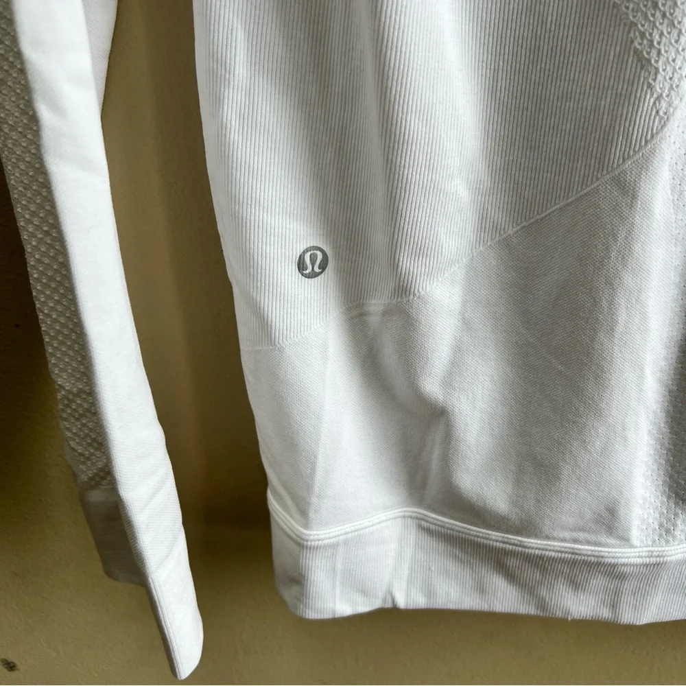 Lululemon Ventilate Jacket White Sz 10